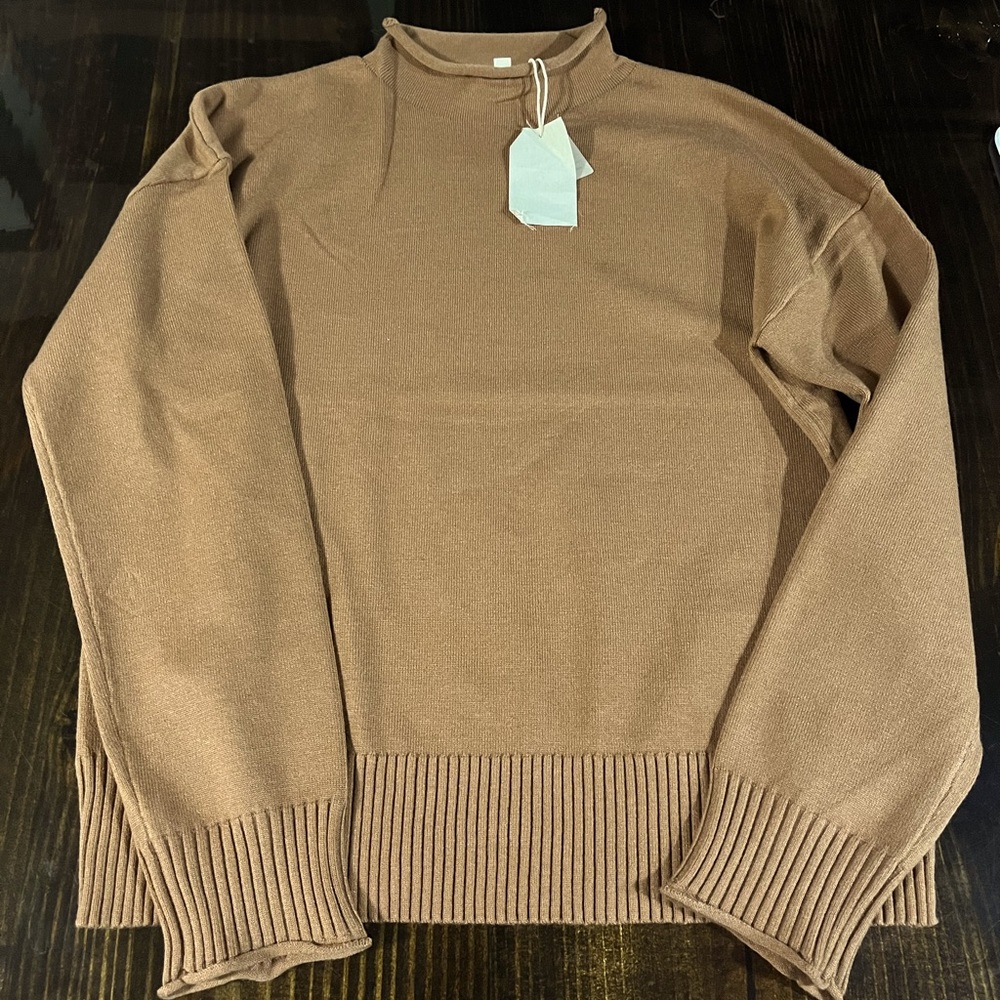 🖤 Mod Boutique NWT Turtleneck Soft Stretchy Sweater Large